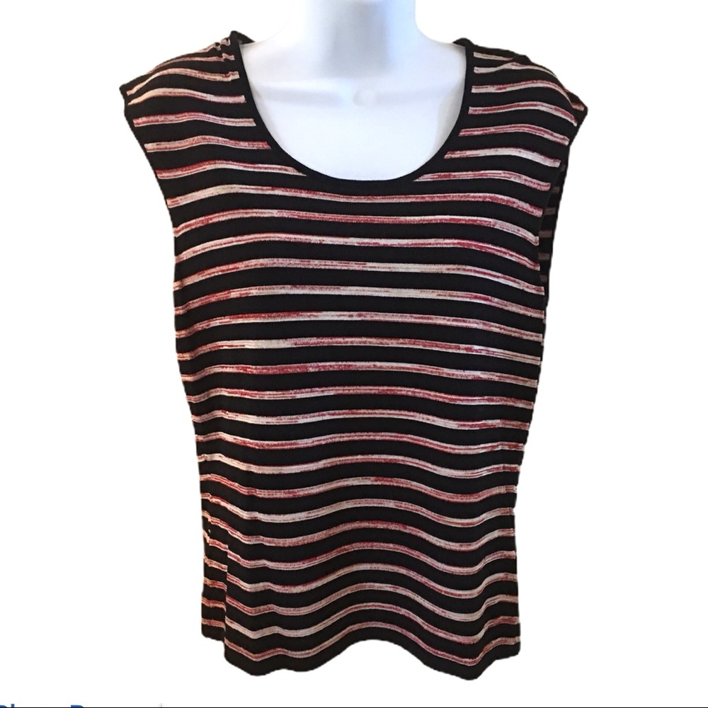 Tank Top ANNE KLEIN Size S Sleeveless Scoop Neck - Picture 2 of 12
